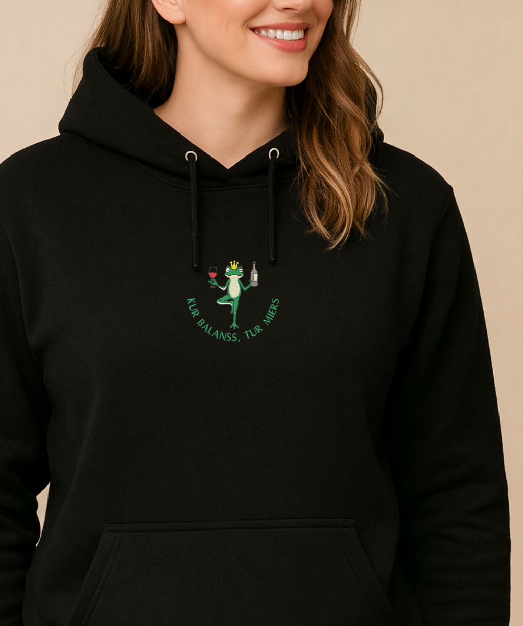 embroidery, frog, unisex clothing, embroidery text, t shirt, design