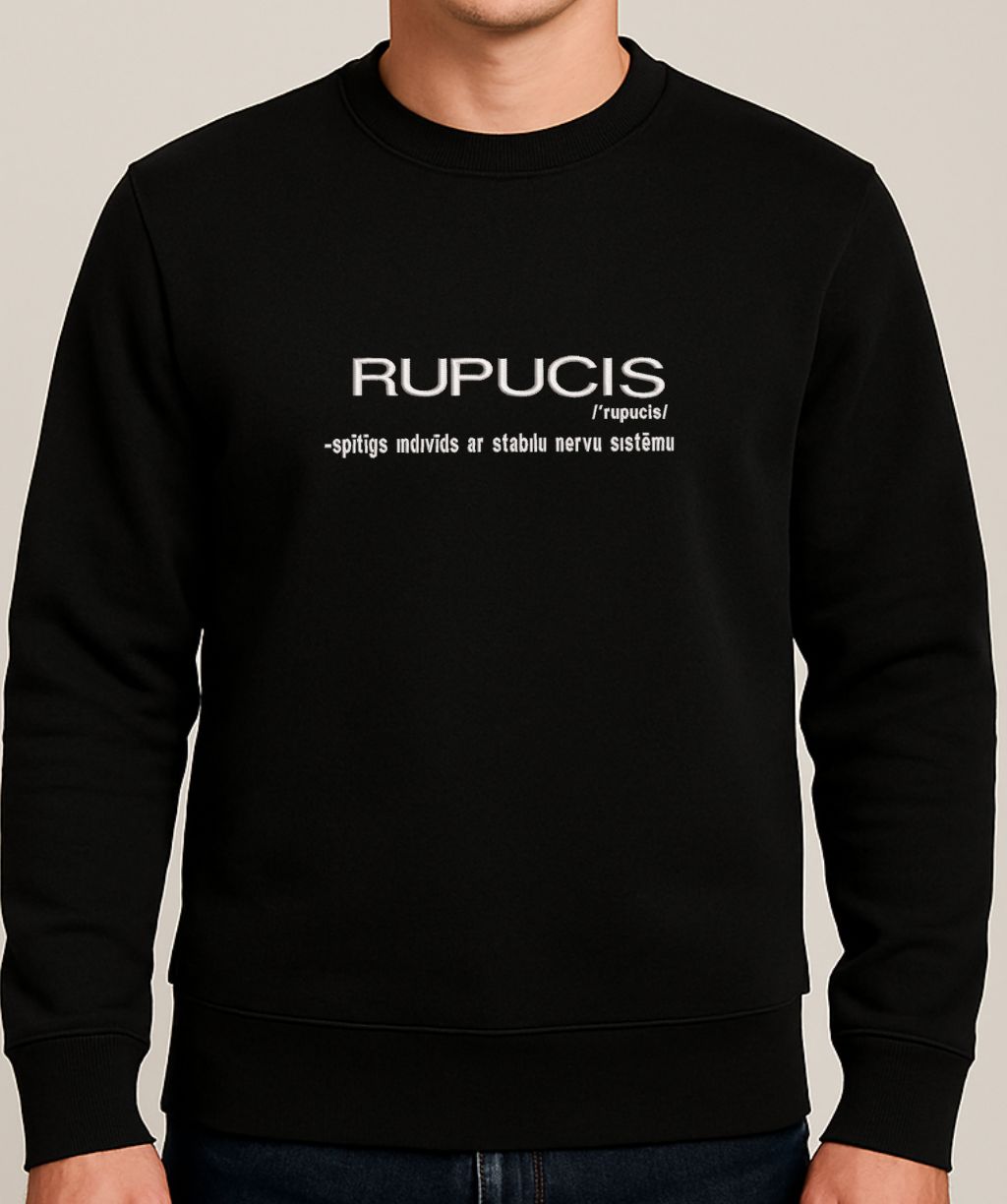 embroidery text, izšūts teksts uz apģērba, t krekls, hūdijs, džemperis izšuvums